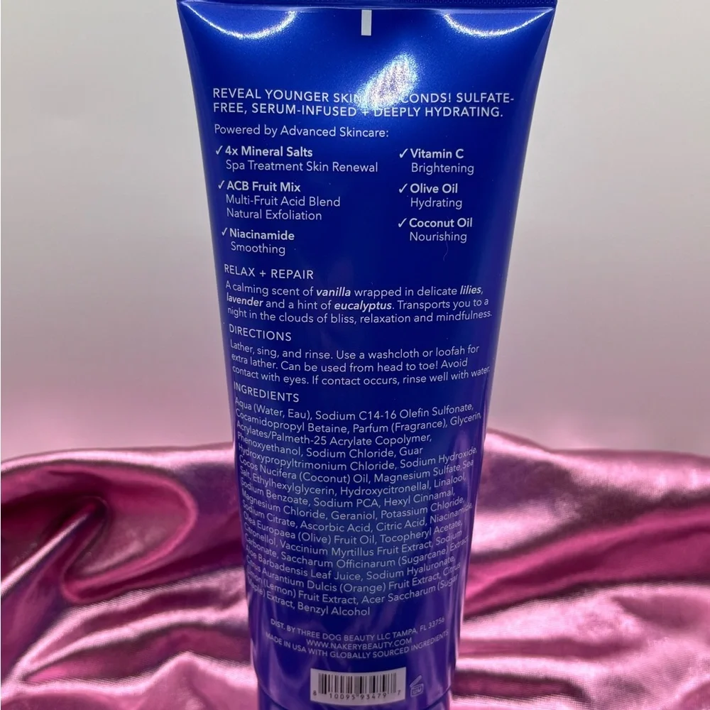 Nakery Beauty Skin Recovery Night Body Balm with Magnesium Christmas Self‎ care